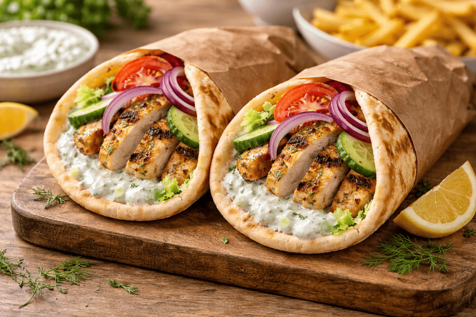 Chicken Gyros