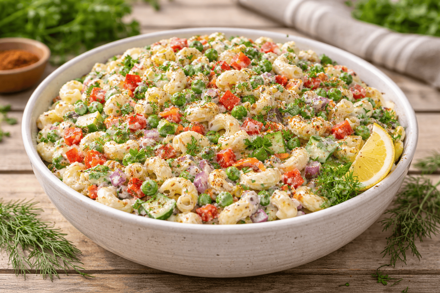 Greek Yogurt Macaroni Salad