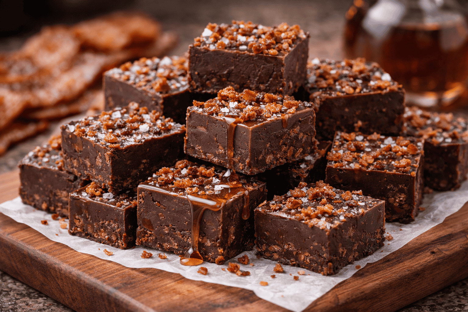 Maple Bacon Fudge