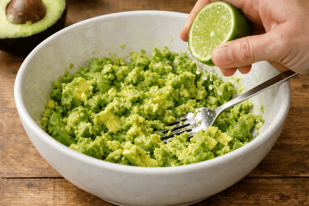 Prep the Avocado Base