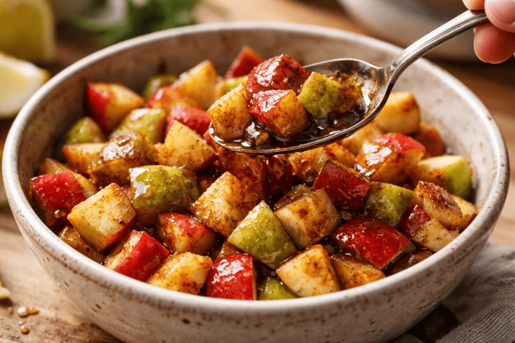 Prepare the Apple Mixture