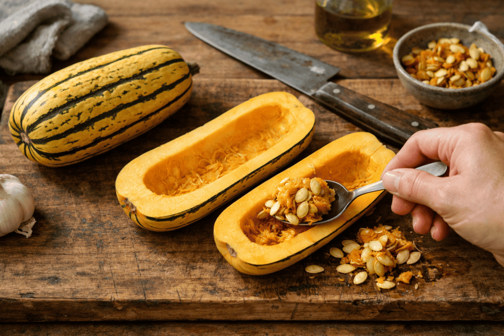 Prepare the Squash