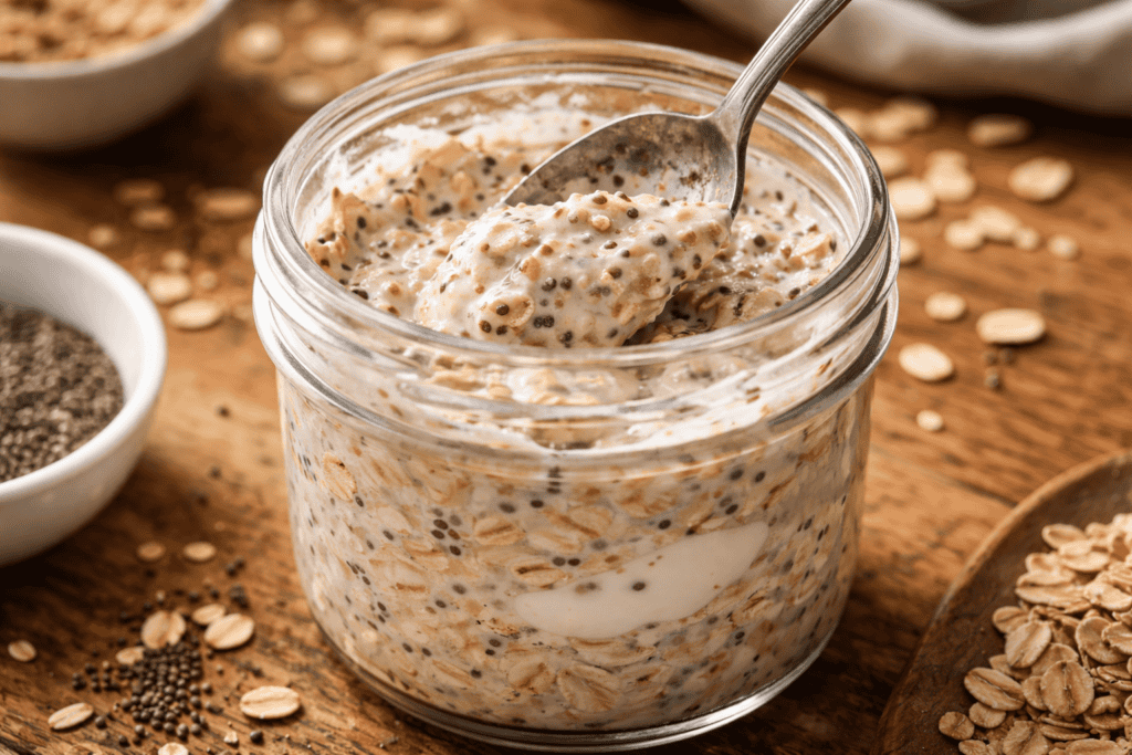 Combine the Oat Ingredients