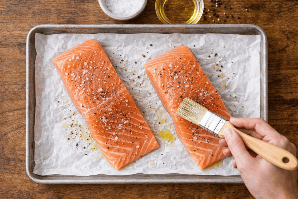 Season the Salmon