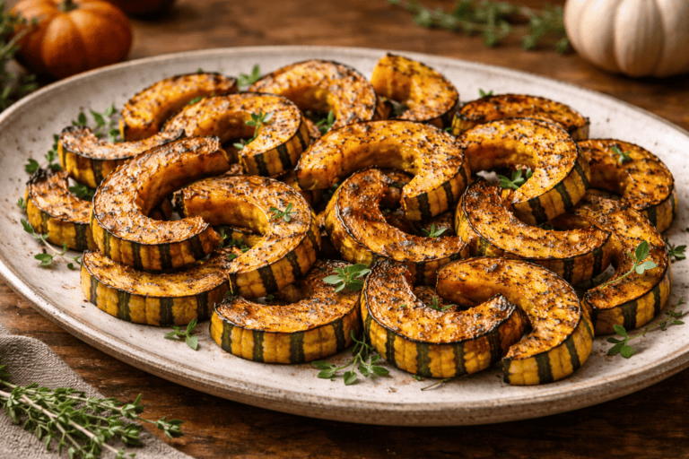 Roasted Delicata Squash
