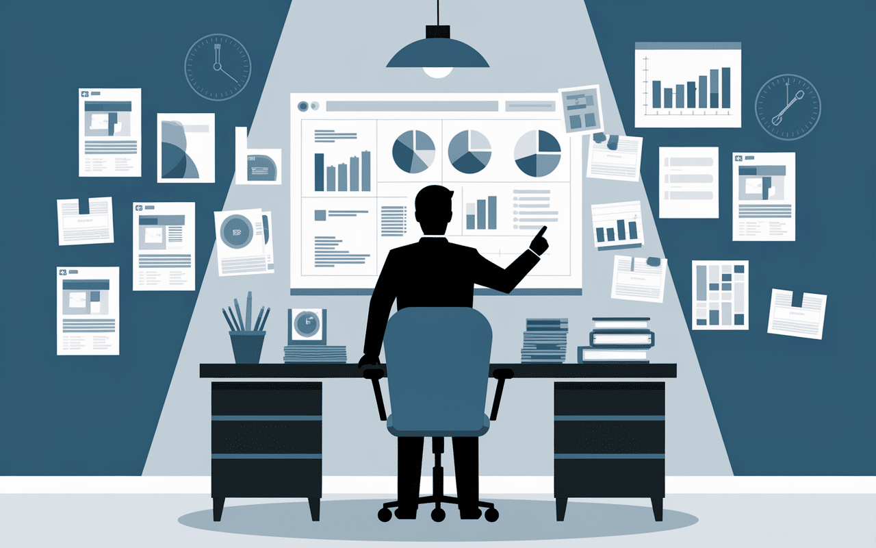 agent de maitrise avantages et inconvenients illustration bureau organisation