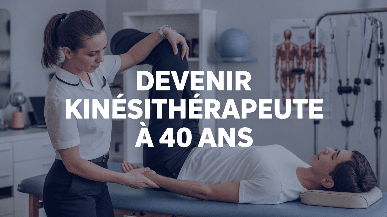 Devenir kiné à 40 ans cabinet manipulation épaule