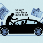 grille salaire moniteur auto-école 2024 moniteur élève euro graphique