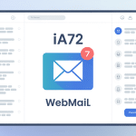 interface ia72 webmail sur ordinateur