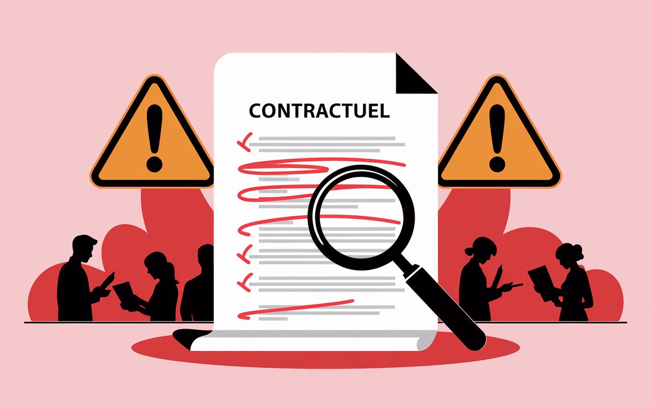 Document loupe clauses abusives droit du travail