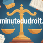 balance justice dorée et livres sur laminutedudroit.fr