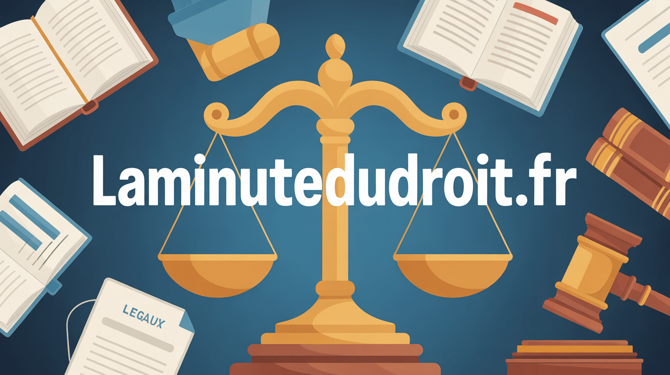 balance justice dorée et livres sur laminutedudroit.fr