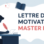 illustration lettre de motivation master meef étudiant plume
