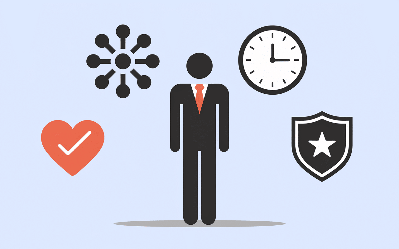 Icônes qualités lettre de motivation pompier volontaire