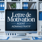lettre de motivation pour agent administratif bureau ordinateur dossiers