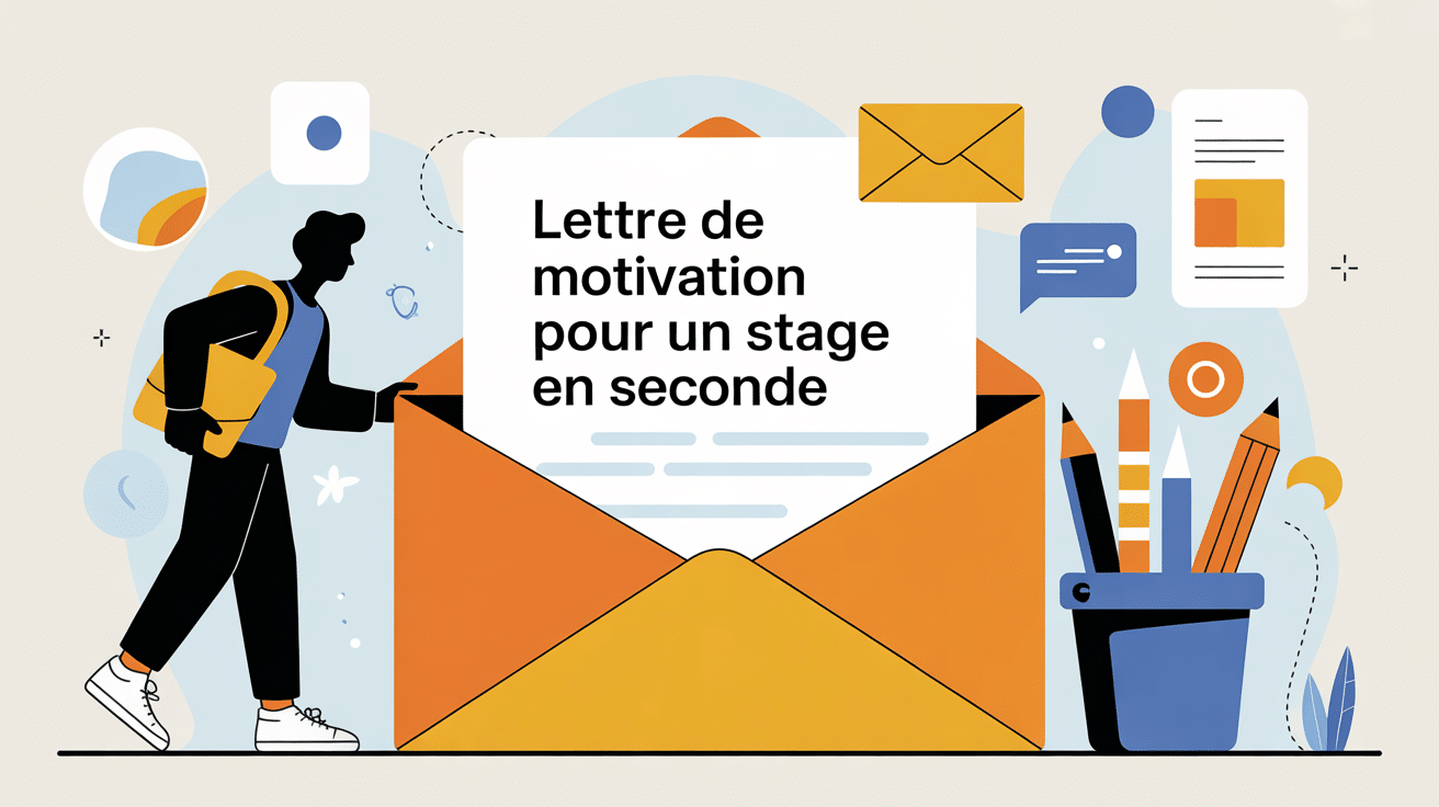 lettre de motivation stage seconde étudiant enveloppe