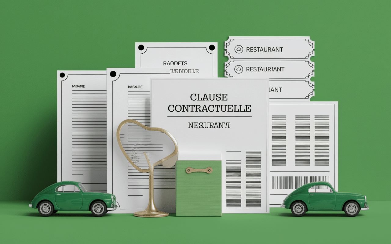 modèle clause ticket restaurant dans le contrat de travail document fiable