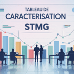 tableau de caractérisation stmg en colonne avec gestion