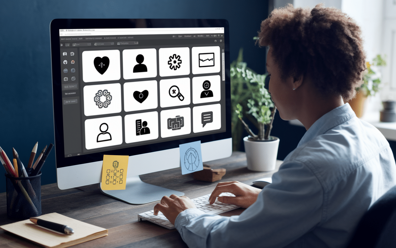 creation supports arasaac sur ordinateur