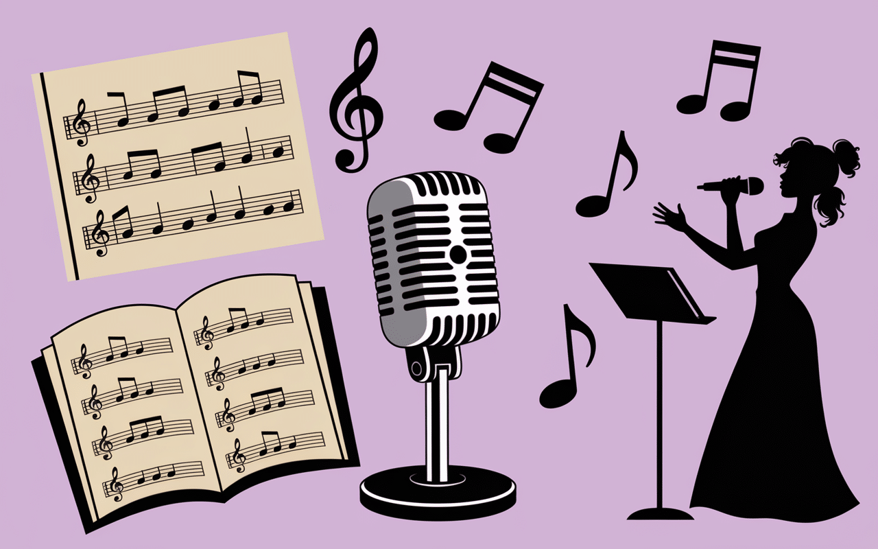 comment devenir une chanteuse illustration competences