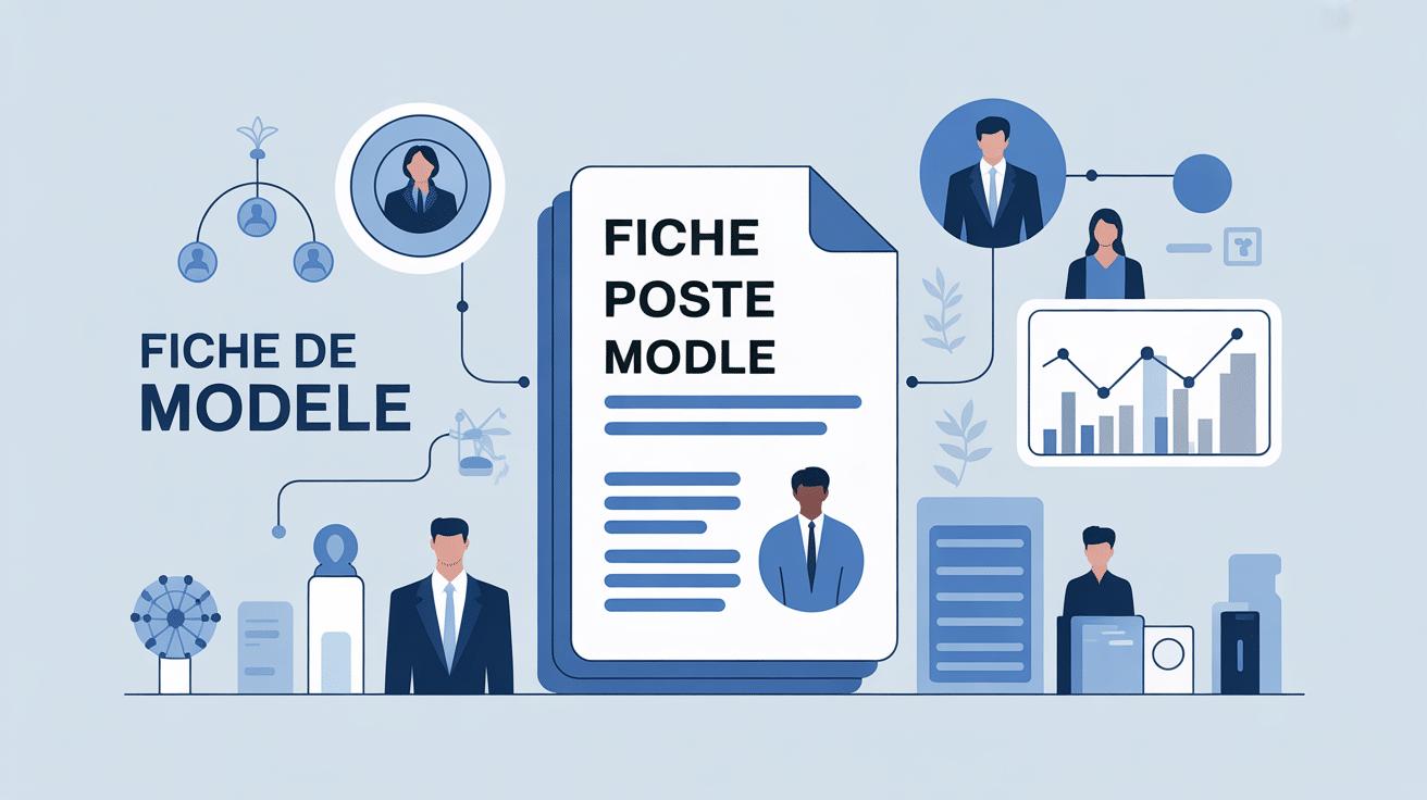 fiche de poste modèle document professionnel ressources humaines