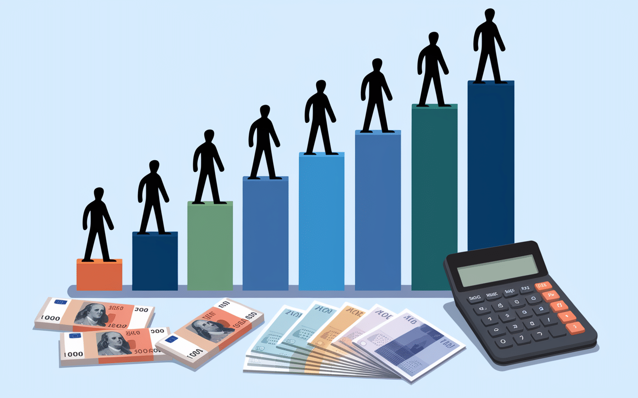 graphique salaires luxembourg smic panorama