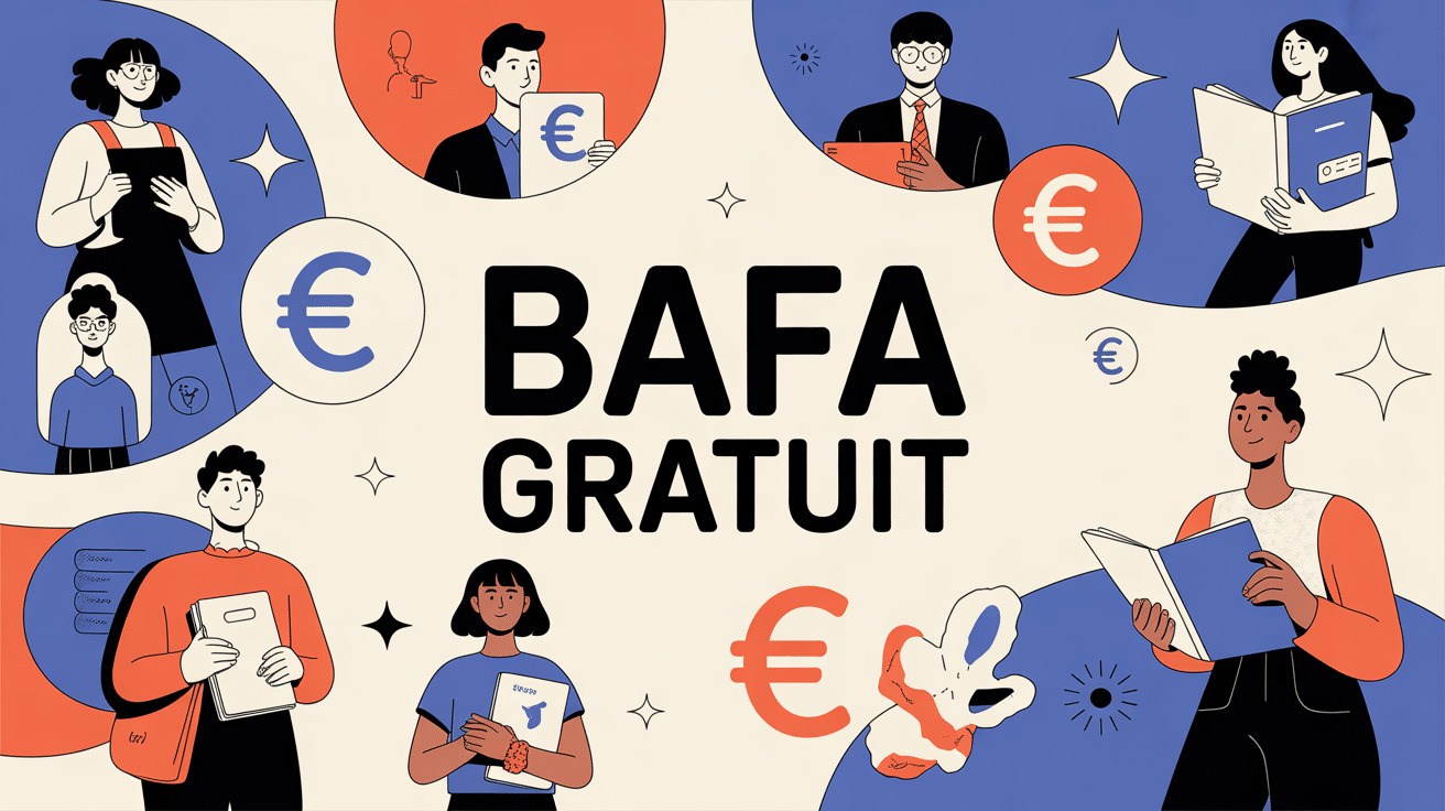 illustration jeunes passer son bafa gratuitement titre bafa gratuit