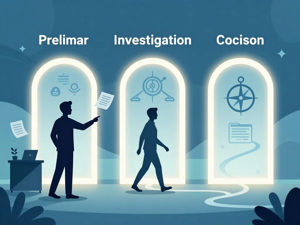 Scène processus pour devenir consultant en bilan de compétences