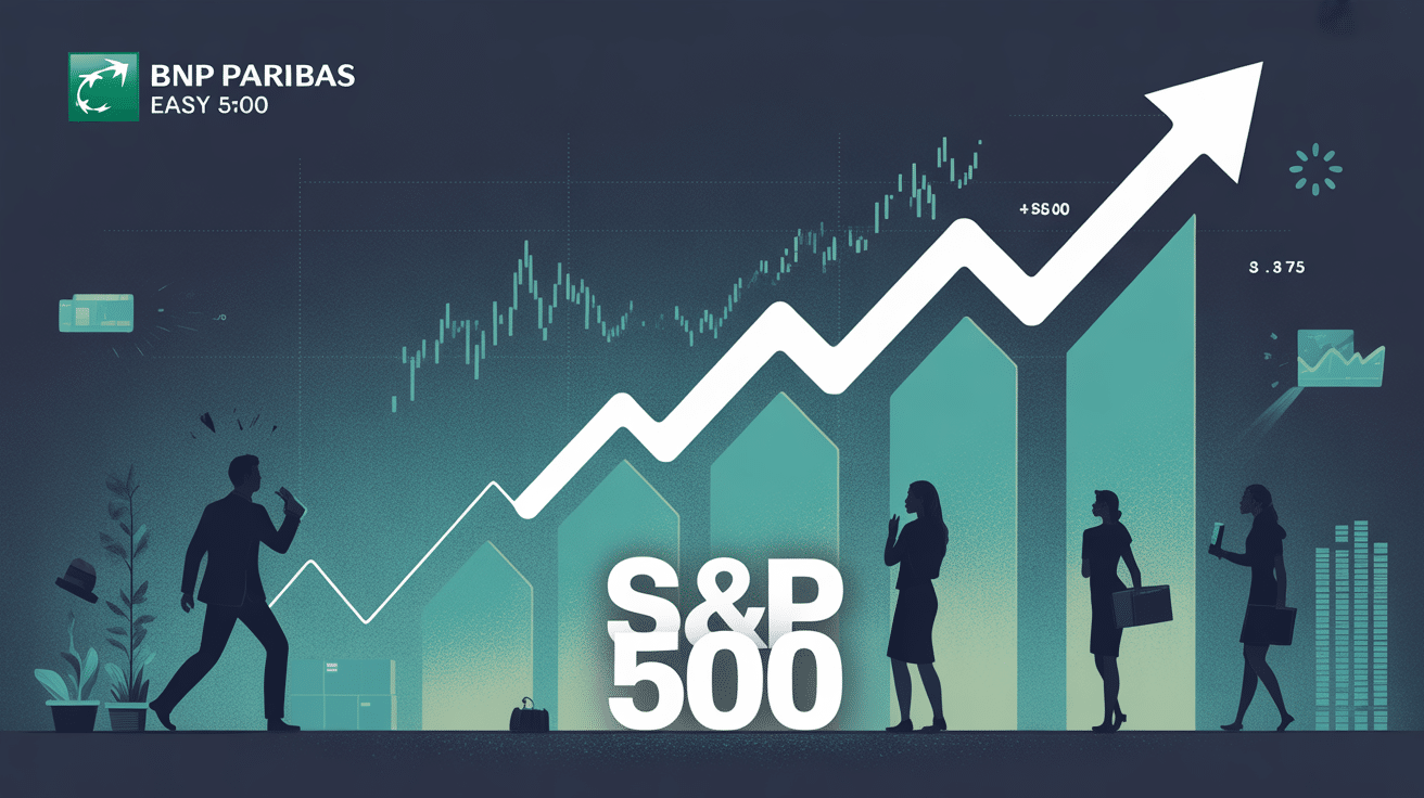 illustration ETF cours BNP Paribas Easy S&P 500, gestion portefeuille