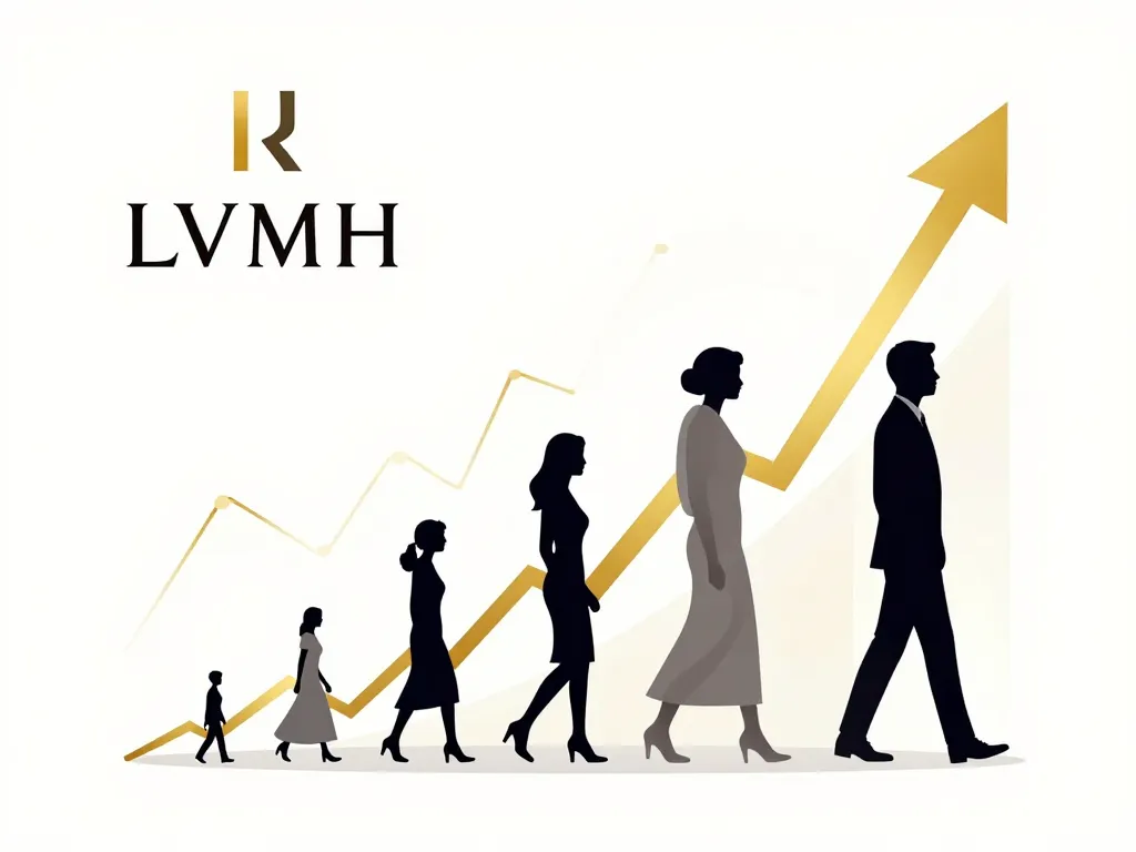 cours lvmh depuis 20 ans perspective historique évolution stock