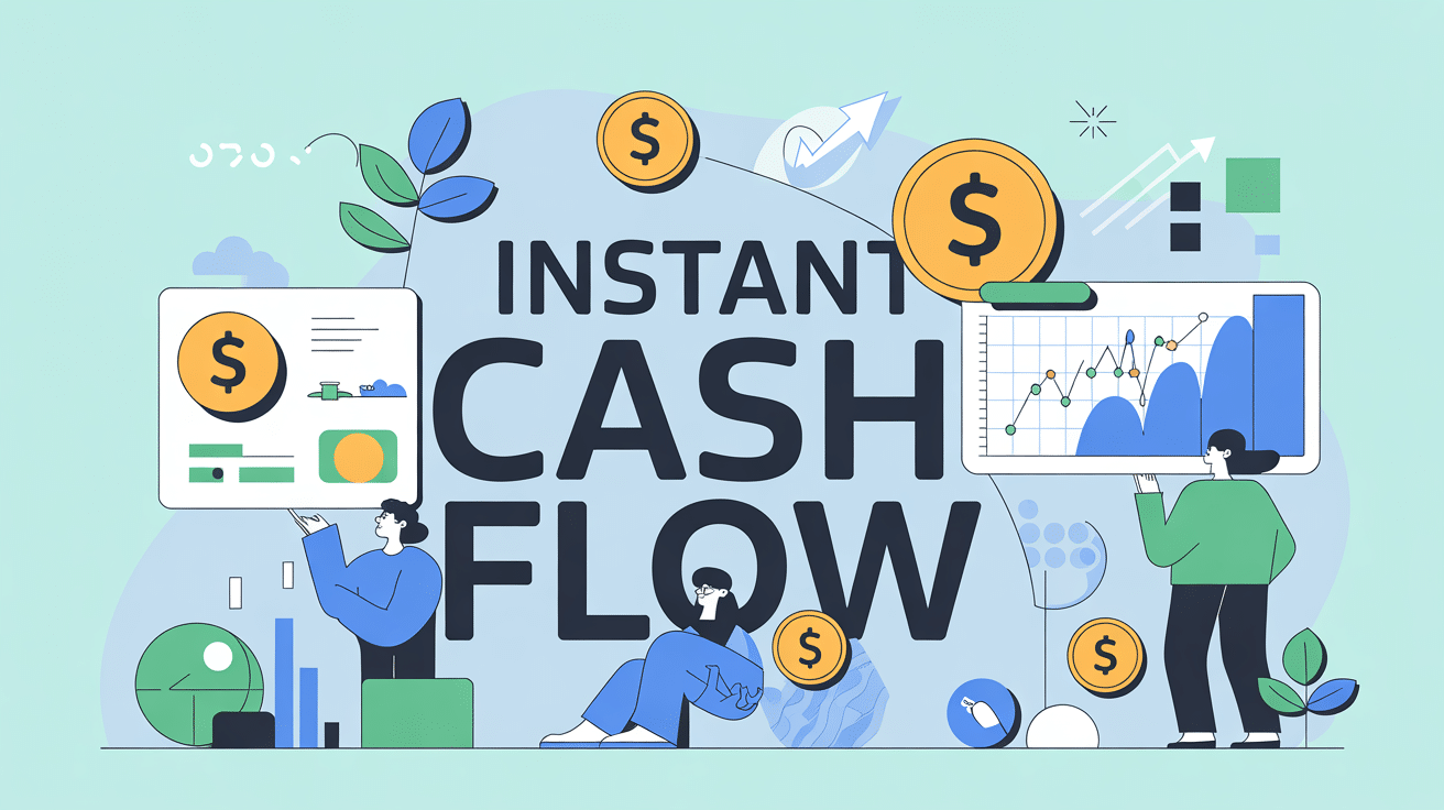 Illustration instant cash flow gestion trésorerie