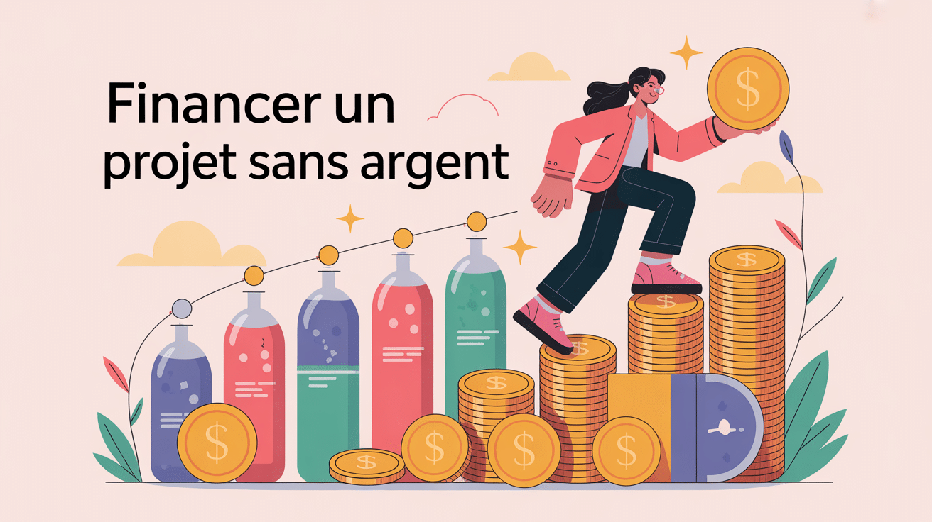 j'ai un projet mais pas de financement solutions créatives illustration SEO