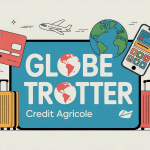 illustration offre globe trotter credit agricole pour jeunes voyageurs