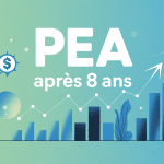 pea fiscalité après 8 ans visuel investisseur portefeuille