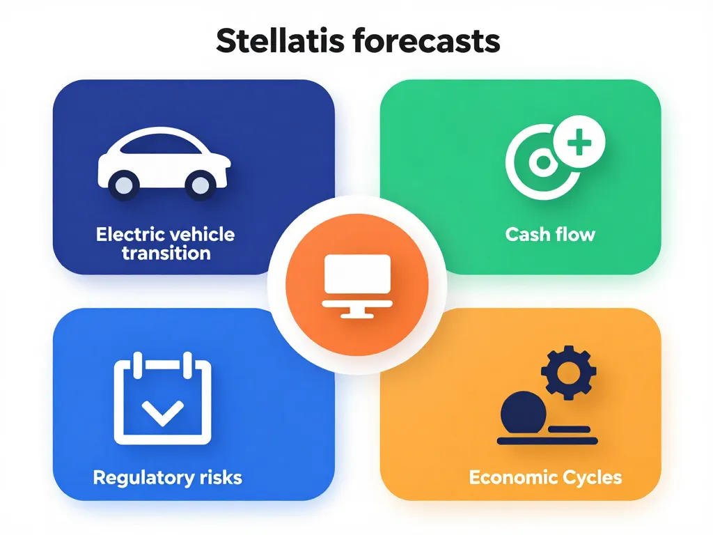 diagramme facteurs prévision action stellantis stratégie électrique cash flow risques