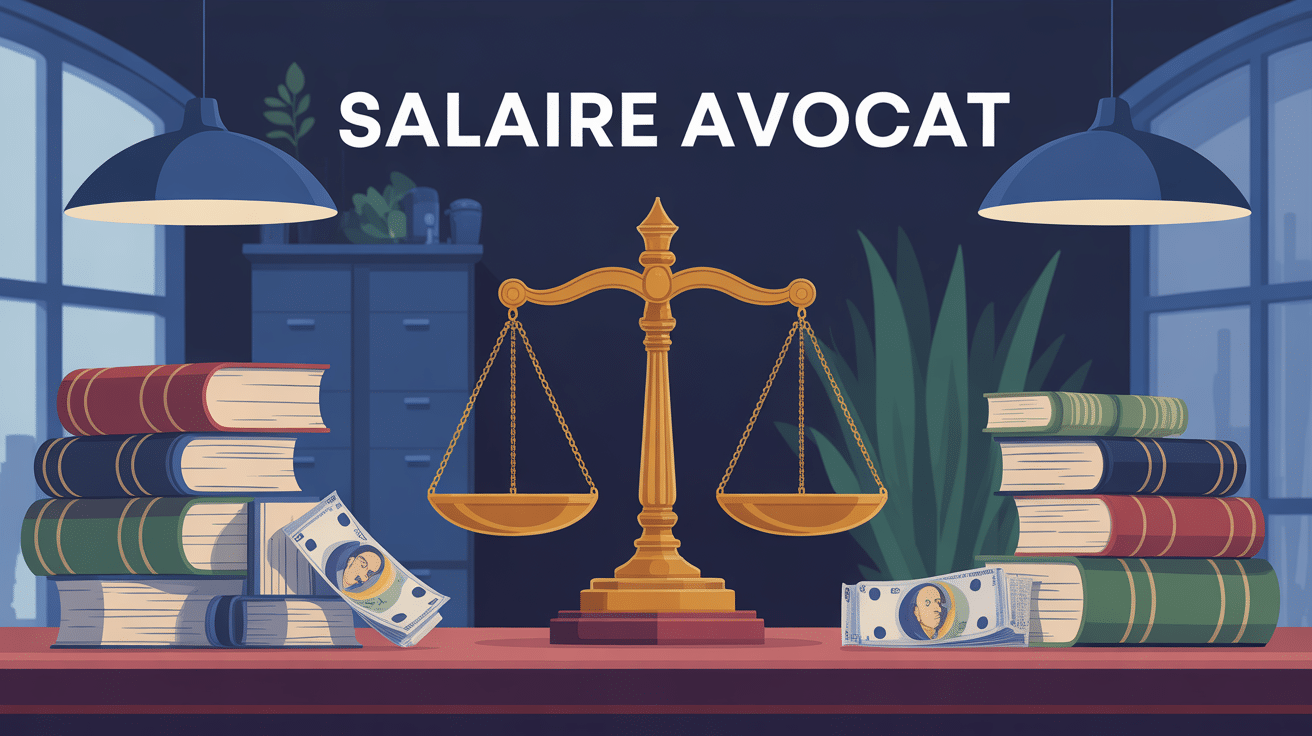 illustration avocat salaire balance euros