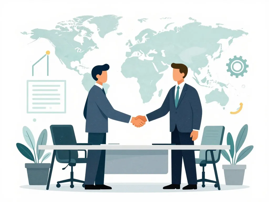 illustration partenariat emirates trading agency