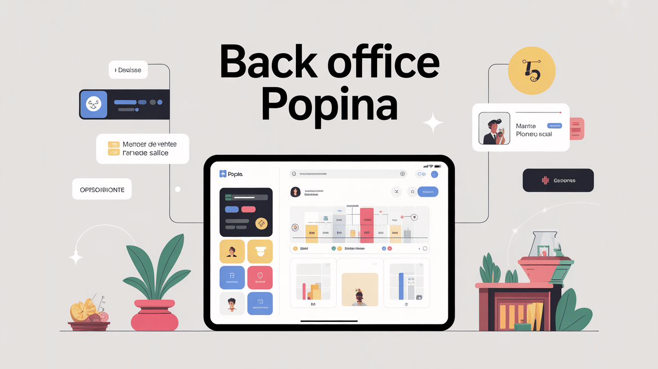 illustration popina back office caisse iPad gestion