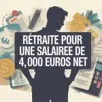 illustration retraite pour un salaire de 4000 euros net personne active finances