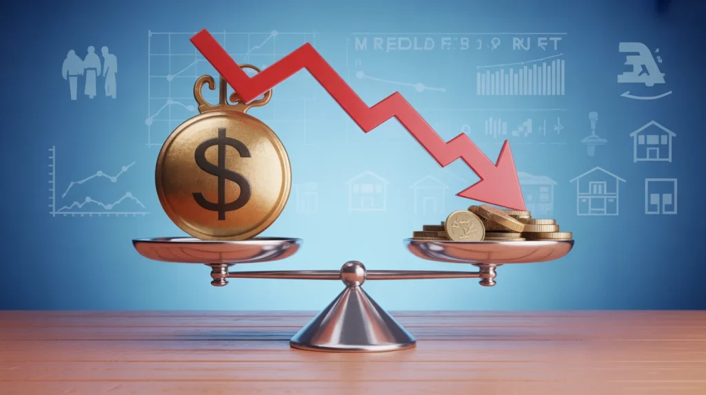 Illustration inflation livret a balance rendement réel