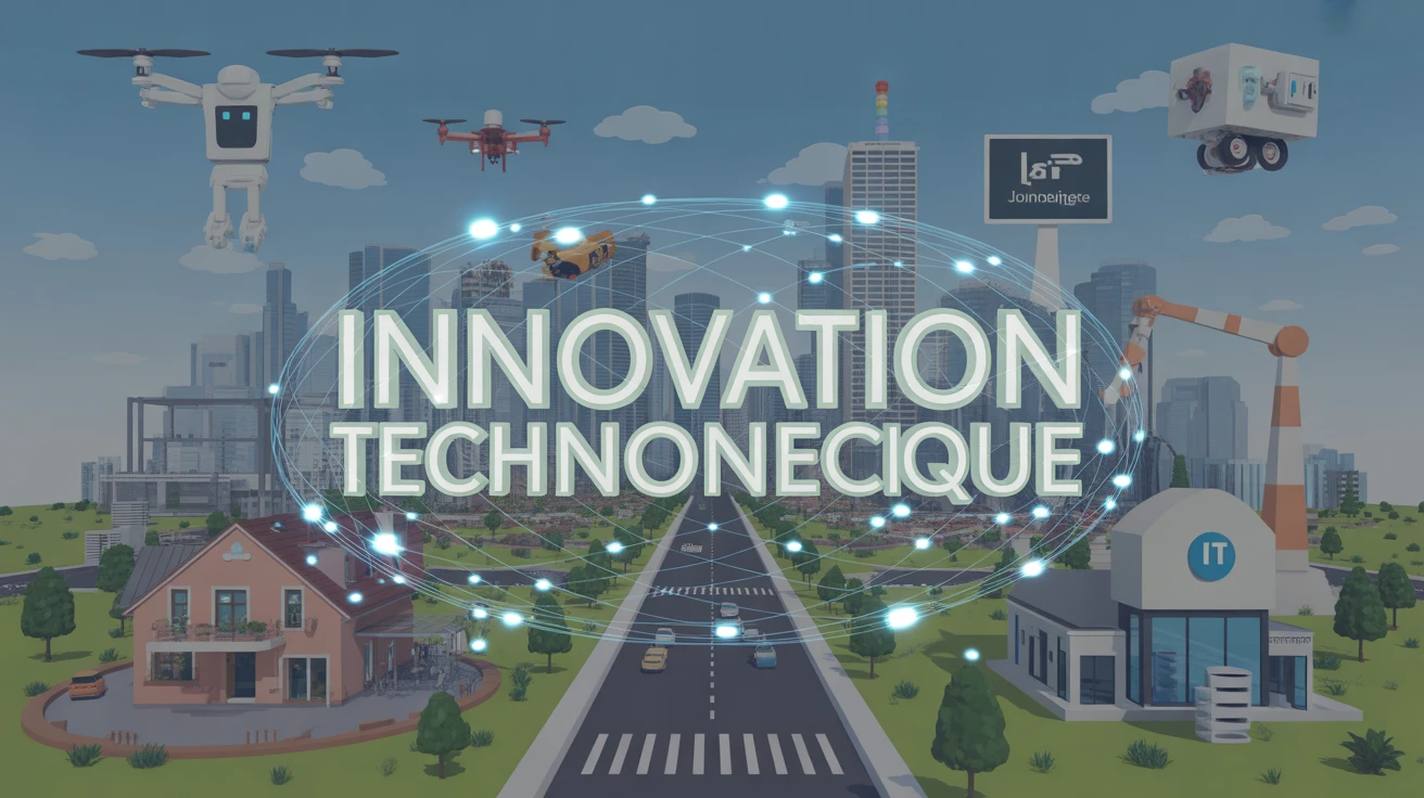 Innovation technologique ville connectée robots IoT
