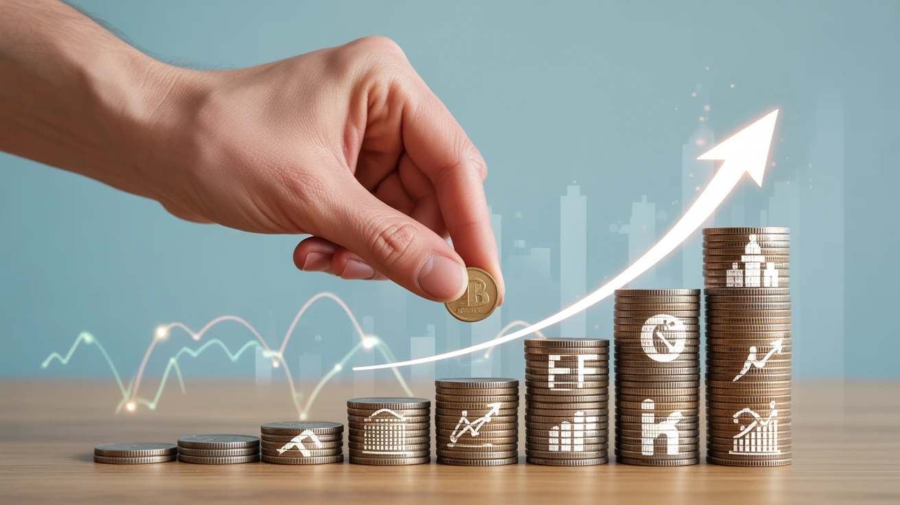 investir en bourse petit budget illustration