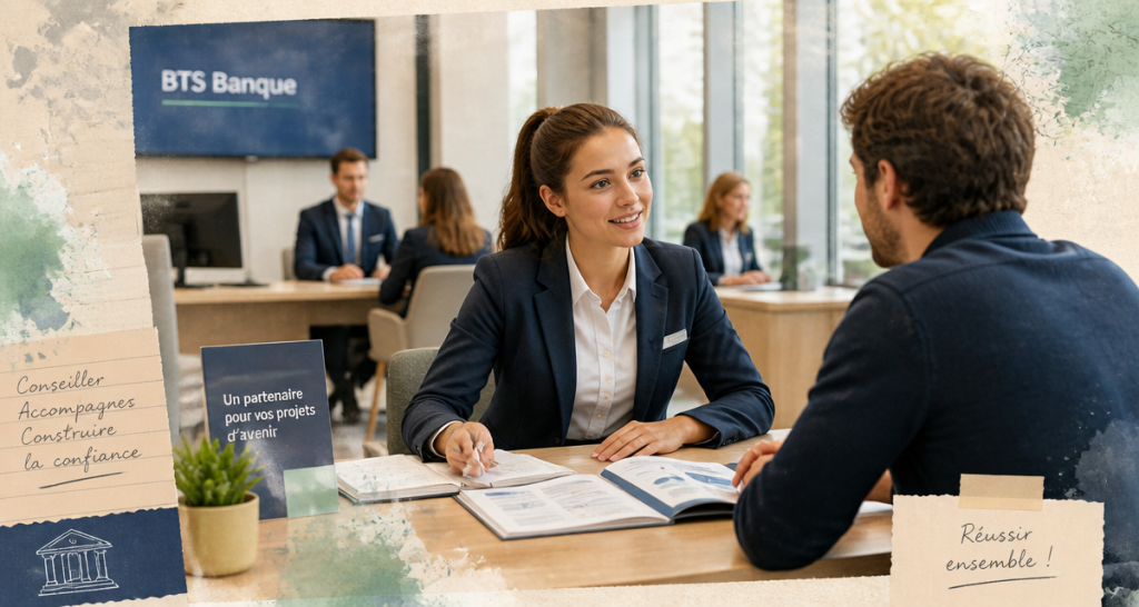 débouchés bts banque en agence bancaire