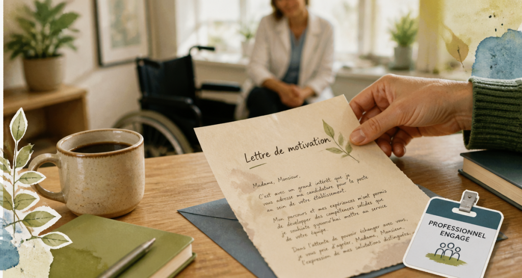 lettre de motivation pour travailler avec des handicapés sans diplôme