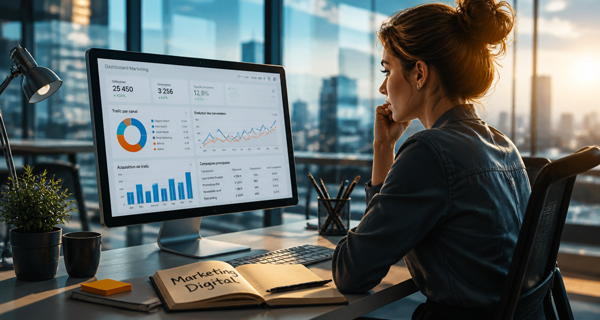 c quoi le marketing digital femme analyse données