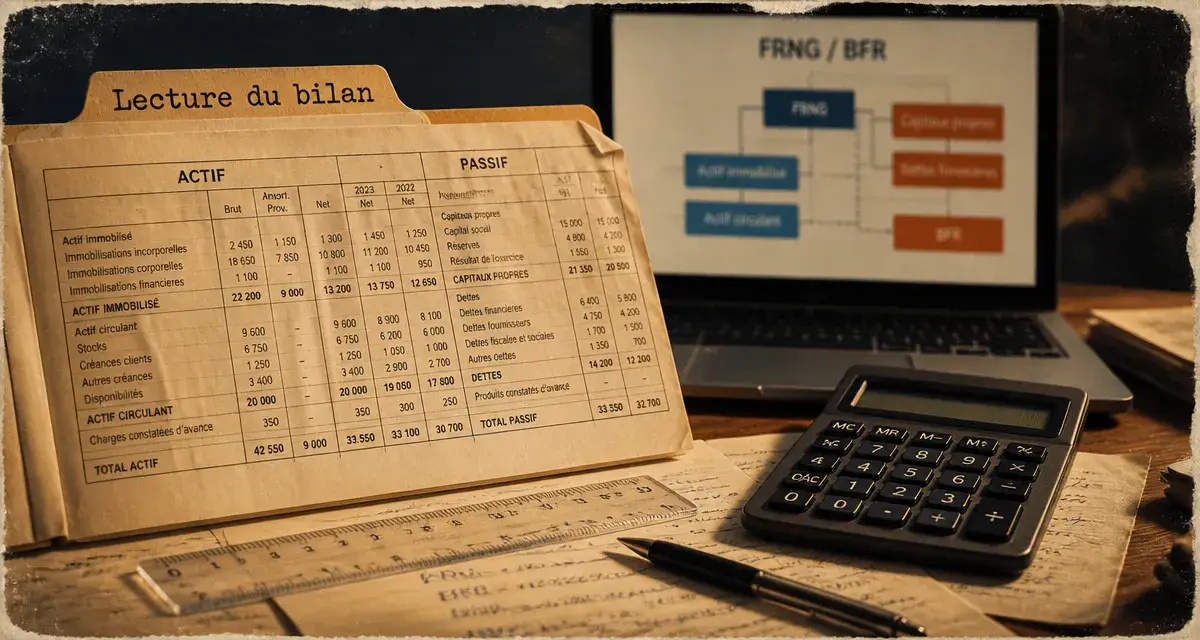 Comment analyser un bilan comptable : ratios clés pour évaluer la santé financière