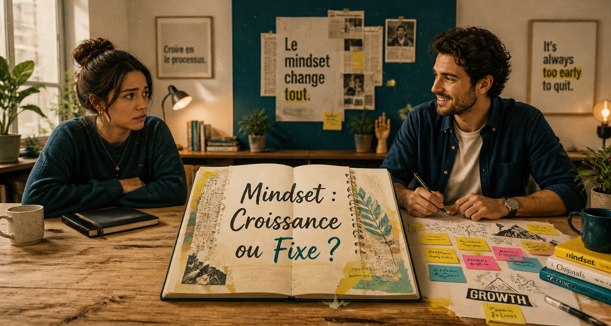 mindsets croissance fixe discussion bureau