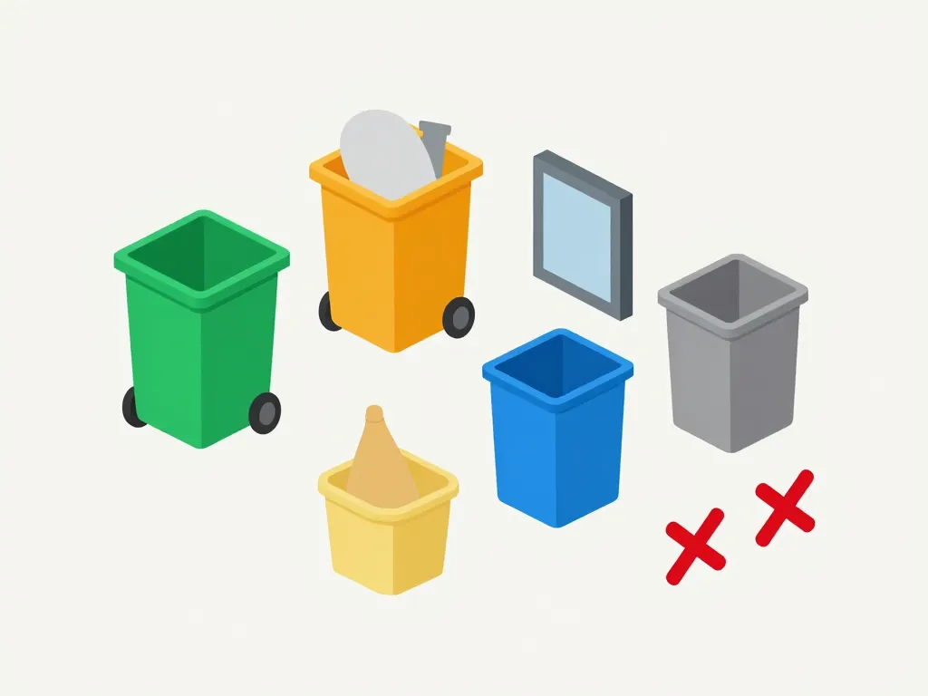 schéma déchetterie Morhange types de déchets