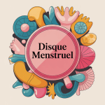 disque menstruel avis illustration centrale symbolisant confort et diversité