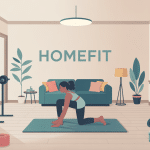 homefit entraînement domicile espace moderne matériel minimaliste